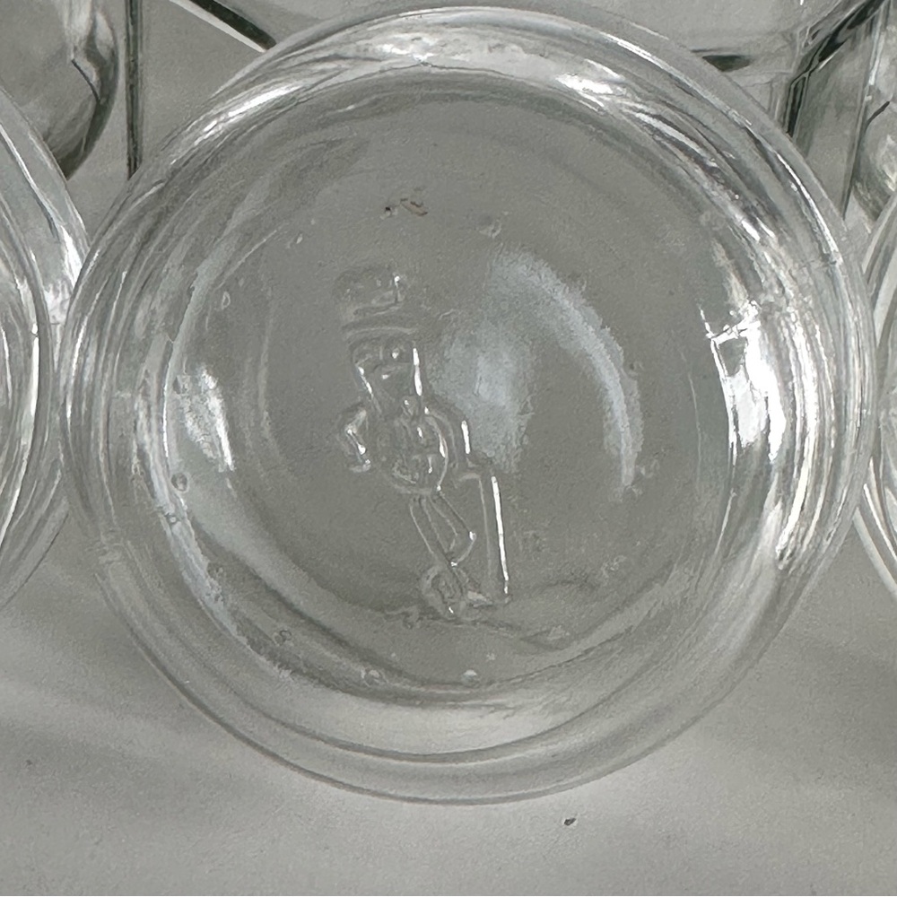 (3) 1980s Planters Peanuts Anchor Hocking Glass Jars Vintage Storage Rare HTF - Picture 8 of 16